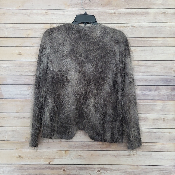 Lori Lundon Vintage Fuzzy Cardigan Small - Picture 2 of 2